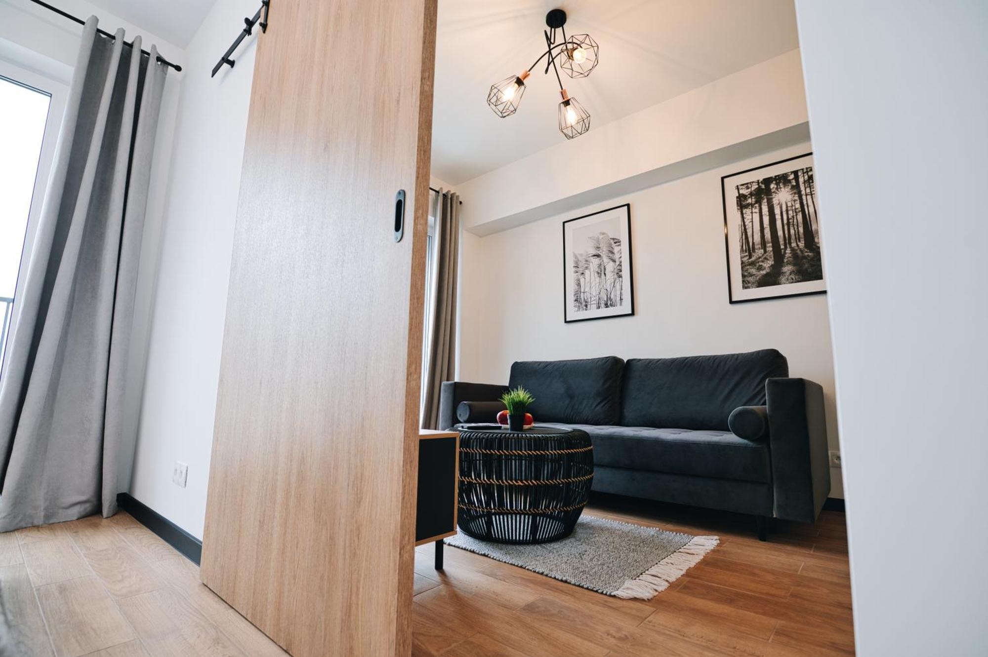 شقة زاتور  في Apartament J&W Z Balkonem المظهر الخارجي الصورة